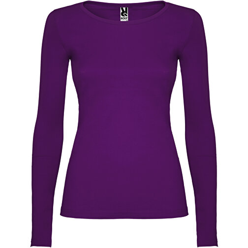 Extreme Langarmshirt Für Damen , lila, Single jersey Strick 100% Baumwolle, 160 g/m2, 3XL, , Bild 1