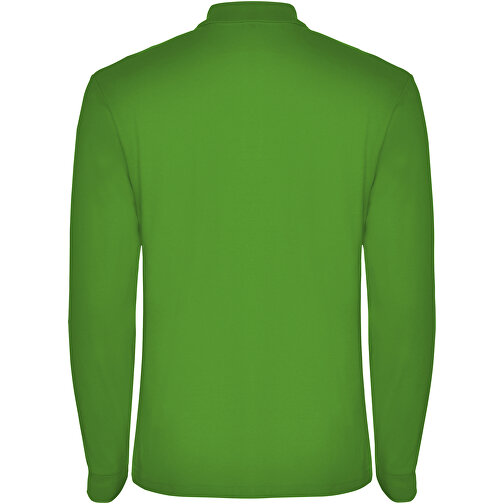 Estrella Langarm Poloshirt Für Herren , grass green, Piqué Strick 100% Baumwolle, 220 g/m2, S, , Bild 3