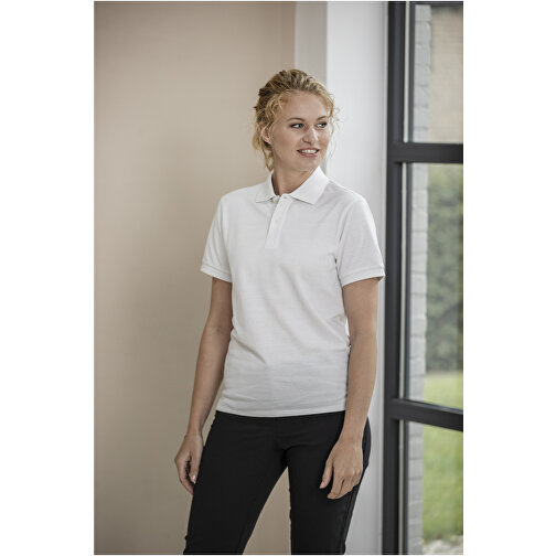 Emerald Polo Unisex Aus Recyceltem Material , navy, Piqué Strick 50% Recyclingbaumwolle, 50% Recyceltes Polyester, 200 g/m2, L, , Bild 8