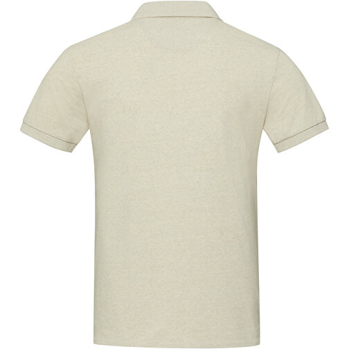 Emerald Polo Unisex Aus Recyceltem Material , oatmeal, Piqué Strick 50% Recyclingbaumwolle, 50% Recyceltes Polyester, 200 g/m2, XXL, , Bild 4