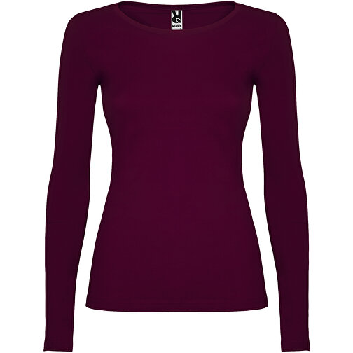 Extreme Langarmshirt Für Damen , garnet, Single jersey Strick 100% Baumwolle, 160 g/m2, 2XL, , Bild 1