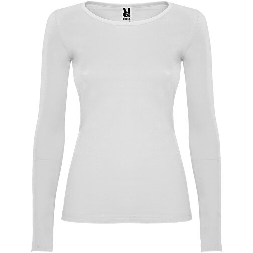 Extreme Langarmshirt Für Damen , weiß, Single jersey Strick 100% Baumwolle, 160 g/m2, L, , Bild 1