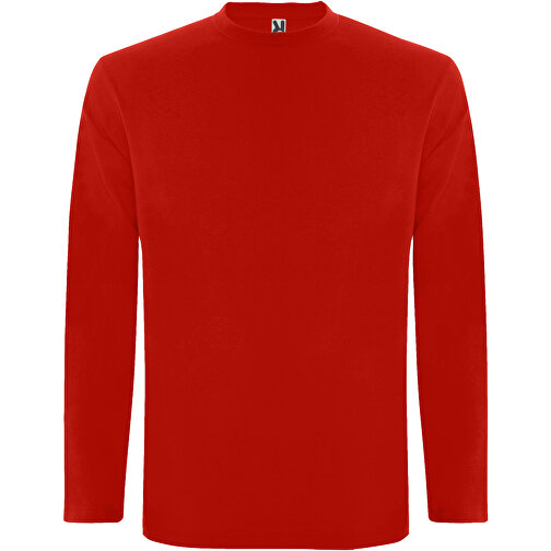 Extreme Langarmshirt Für Herren , rot, Single jersey Strick 100% Baumwolle, 160 g/m2, 2XL, , Bild 1