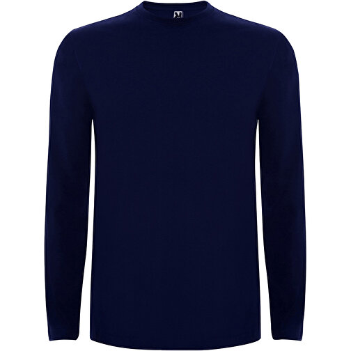 Extreme Langarmshirt Für Herren , navy blue, Single jersey Strick 100% Baumwolle, 160 g/m2, M, , Bild 1
