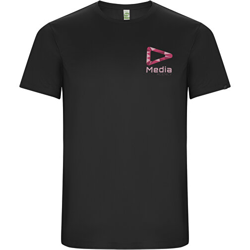 Imola Sport T-Shirt Für Herren , dark lead, Interlock Strick 50% Recyceltes Polyester, 50% Polyester, 135 g/m2, S, , Bild 2