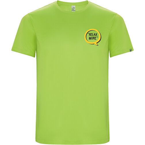 Imola Sport T-Shirt Für Herren , lime / green lime, Interlock Strick 50% Recyceltes Polyester, 50% Polyester, 135 g/m2, 3XL, , Bild 2