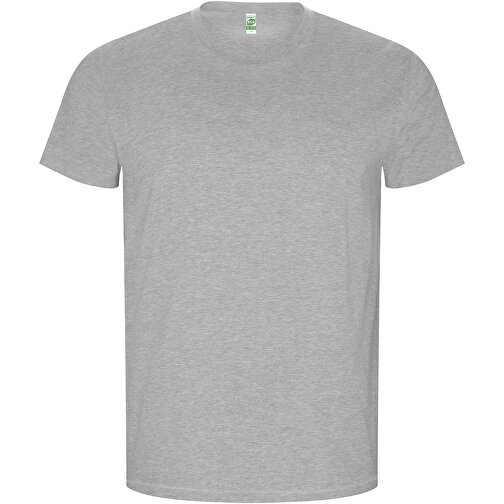 Golden T-Shirt Für Herren , marl grey, Single jersey Strick 100% Bio Baumwolle, 160 g/m2, M, , Bild 1