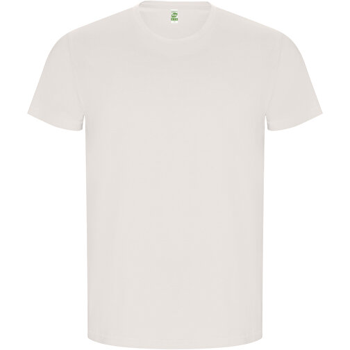 Golden T-Shirt Für Herren , vintage white, Single jersey Strick 100% Bio Baumwolle, 160 g/m2, L, , Bild 1