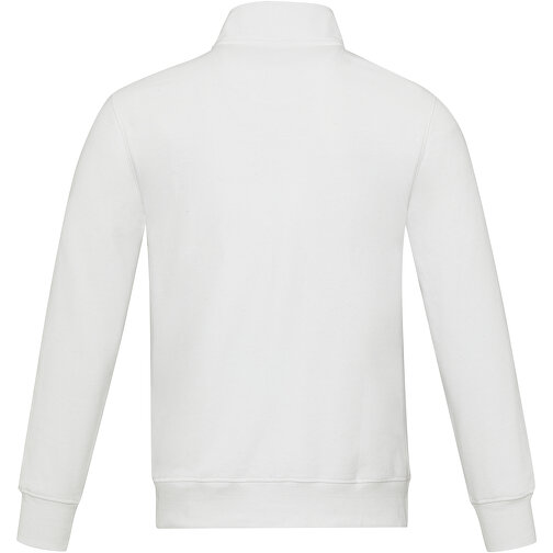 Galena Sweatjacke Aus Recyceltem Material Unisex , weiß, Strick 50% Recyclingbaumwolle, 50% Recyceltes Polyester, 320 g/m2, XL, , Bild 4