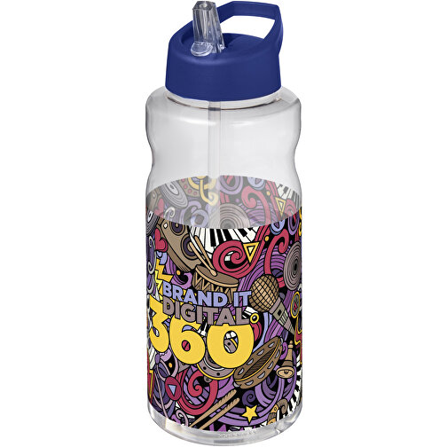 Bidón deportivo con tapa con boquilla de 1 litro 'H2O Active® Big Base', Imagen 2