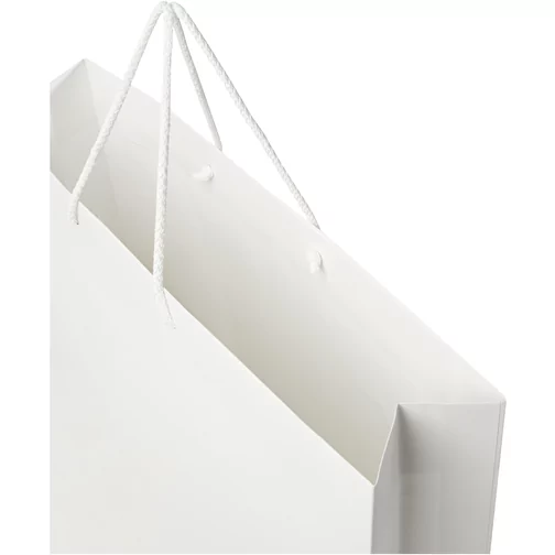 Sac en papier 170 g/m2 integra fait à la main avec poignées en plastique, XXL, Image 6