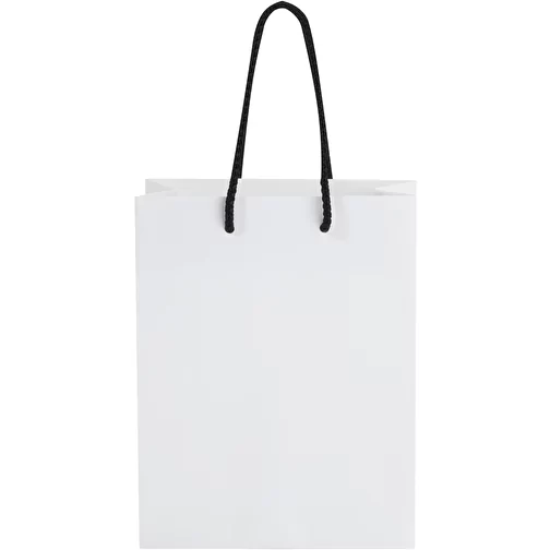 Sac en papier 170 g/m2 intégra fait à la main avec poignées en plastique, taille moyenne, Image 3