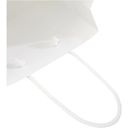 Sac en papier 170 g/m2 intégra fait à la main avec poignées en plastique, taille moyenne, Image 7