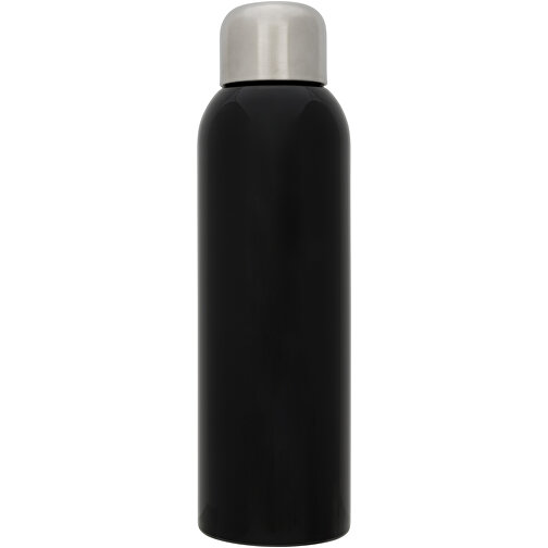 Guzzle 820 Ml RCS-zertifizierte Sportflasche Aus Edelstahl , schwarz, Recycled stainless steel, Recycelter PP Kunststoff, 7,20cm x 24,60cm x 7,20cm (Länge x Höhe x Breite), Bild 3