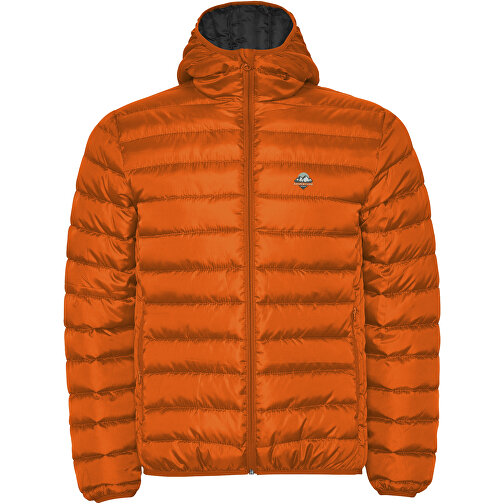 Norwegen Isolierte Jacke Für Herren , vermillon orange, 100% Polyester, 290 g/m2, Lining,  100% Polyester, Padding/filling,  100% Polyester, 2XL, , Bild 2