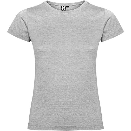 Jamaika T-Shirt Für Damen , marl grey, Single jersey Strick 100% Baumwolle, 155 g/m2, XL, , Bild 1