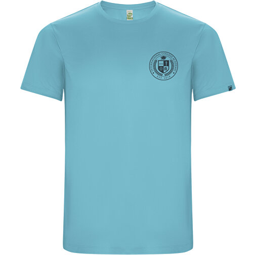 Imola Sport T-Shirt Für Herren , türkis, Interlock Strick 50% Recyceltes Polyester, 50% Polyester, 135 g/m2, S, , Bild 2