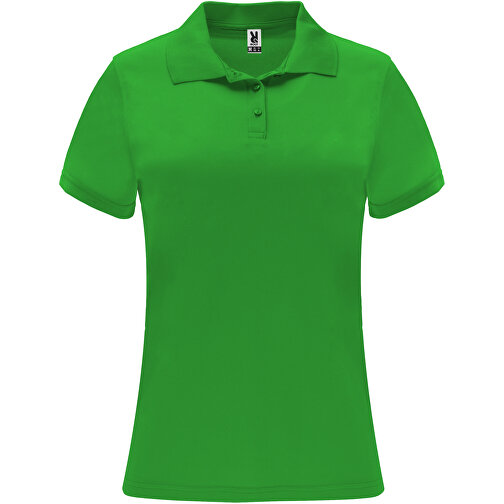 Monzha Sport Poloshirt Für Damen , green fern, Piqué Strick 100% Polyester, 150 g/m2, M, , Bild 1