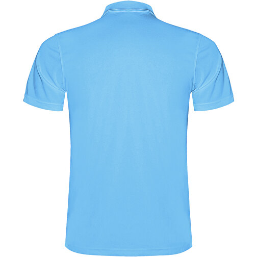 Monzha Sport Poloshirt Für Herren , türkis, Piqué Strick 100% Polyester, 150 g/m2, L, , Bild 3
