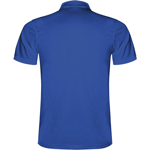 Monzha Sport Poloshirt Für Herren , royal, Piqué Strick 100% Polyester, 150 g/m2, M, , Bild 3