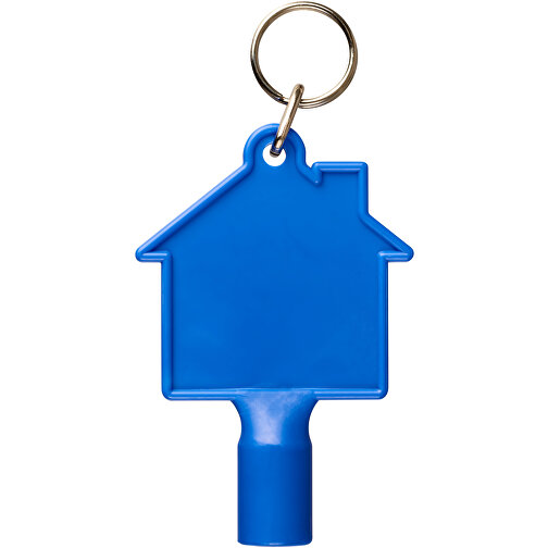 Porte-clés Maximilian pour clé utilitaire recyclée en forme de maison, Image 3