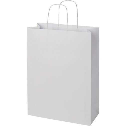 Shopper in carta Kraft da 120 g/m2 con manici intrecciati - XXL, Immagine 4