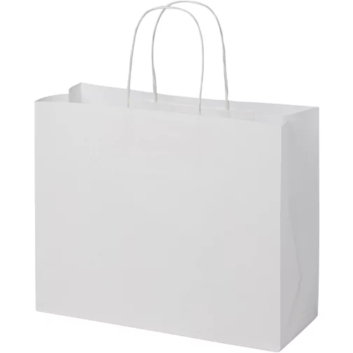 Sac en papier Kraft 120 g/m2avec poignées torsadées, grande taille, Image 4