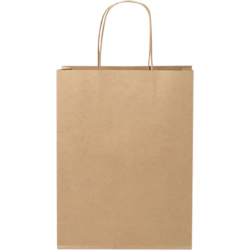Sac en papier Kraft 120 g/m2 avec poignées torsadées, taille moyenne, Image 3