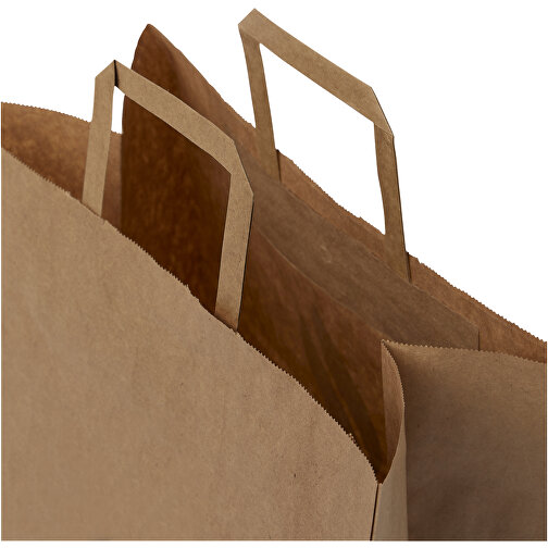 Kraftpapirpose med flade håndtag 80-90 g/m2 – X large, Billede 4