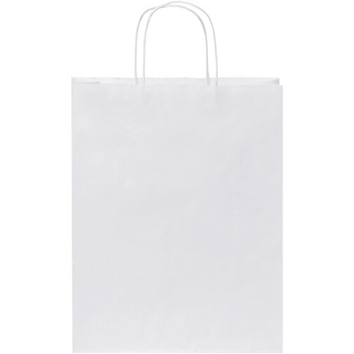 Kraftpapirpose med twistede håndtag 80 g/m2 – medium, Billede 2