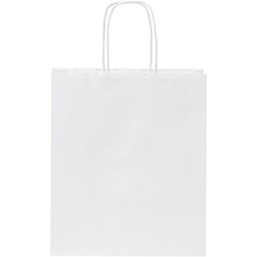 Kraftpapirpose med twistede håndtag 80 g/m2 – lille, Billede 3