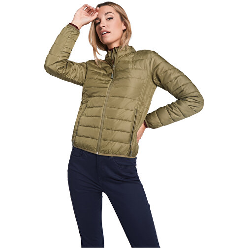 Finland Isolierte Jacke Für Damen , militar green, 100% Polyester, 290 g/m2, Lining,  100% Polyester, Padding/filling,  100% Polyester, S, , Bild 6