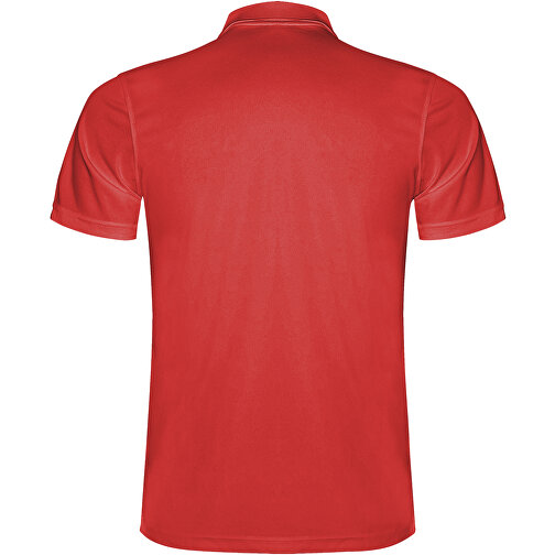 Monzha Sport Poloshirt Für Herren , rot, Piqué Strick 100% Polyester, 150 g/m2, L, , Bild 3