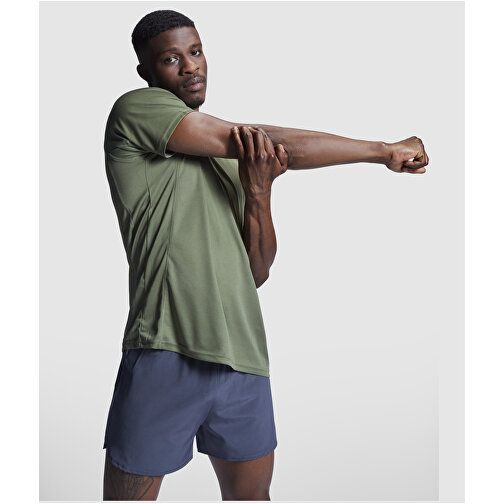 Montecarlo Sport T-Shirt Für Herren , mauve, Piqué Strick 100% Polyester, 150 g/m2, L, , Bild 5
