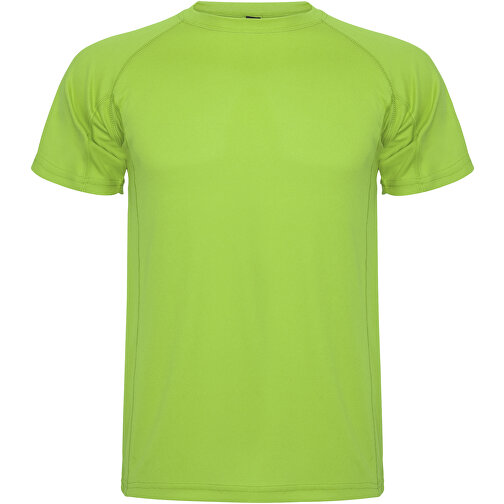 Montecarlo Sport T-Shirt Für Herren , lime / green lime, Piqué Strick 100% Polyester, 150 g/m2, S, , Bild 1