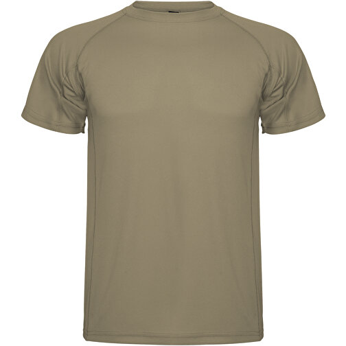 Montecarlo Sport T-Shirt Für Herren , dark sand, Piqué Strick 100% Polyester, 150 g/m2, S, , Bild 1