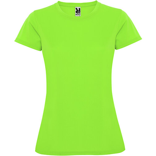 Montecarlo Sport T-Shirt Für Damen , lime / green lime, Piqué Strick 100% Polyester, 150 g/m2, 2XL, , Bild 1