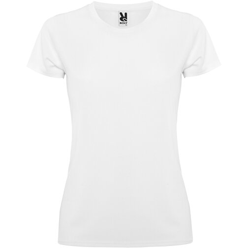 Montecarlo Sport T-Shirt Für Damen , weiß, Piqué Strick 100% Polyester, 150 g/m2, XL, , Bild 1