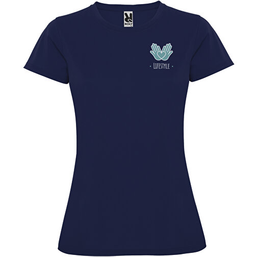 Montecarlo kortærmet sports-t-shirt til kvinder, Billede 2