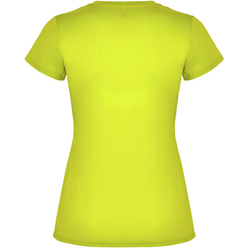 Montecarlo Sport T-Shirt Für Damen , fluor yellow, Piqué Strick 100% Polyester, 150 g/m2, M, , Bild 3