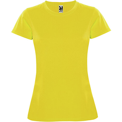 Montecarlo Sport T-Shirt Für Damen , gelb, Piqué Strick 100% Polyester, 150 g/m2, S, , Bild 1