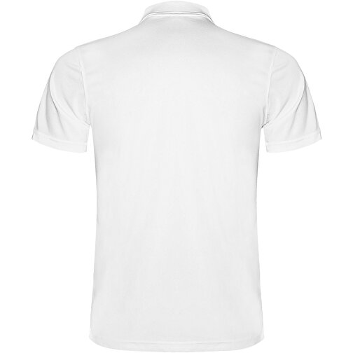 Monzha Sport Poloshirt Für Herren , weiß, Piqué Strick 100% Polyester, 150 g/m2, M, , Bild 3