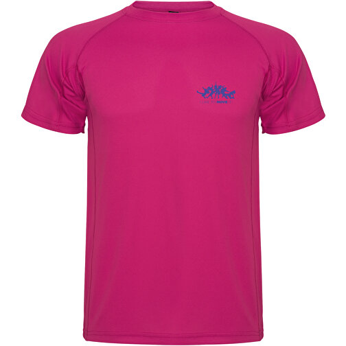 Montecarlo Sport T-Shirt Für Kinder , rossette, Piqué Strick 100% Polyester, 150 g/m2, 12, , Bild 2