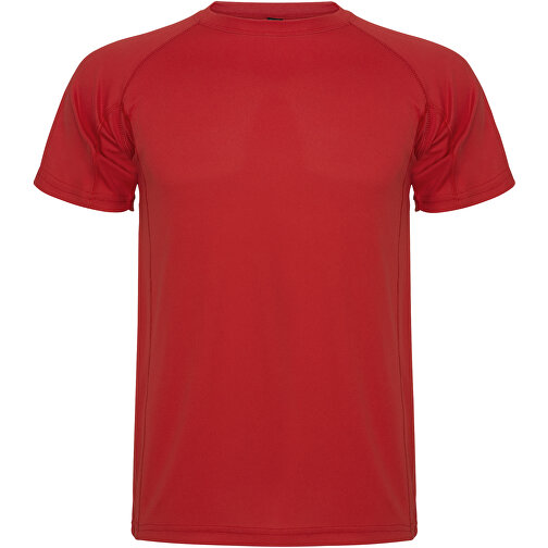 Montecarlo Sport T-Shirt Für Kinder , rot, Piqué Strick 100% Polyester, 150 g/m2, 8, , Bild 1