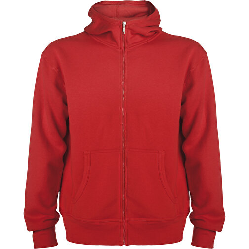 Montblanc Kapuzensweatjacke Unisex , rot, Strick 50% Baumwolle, 50% Polyester, 280 g/m2, XL, , Bild 1