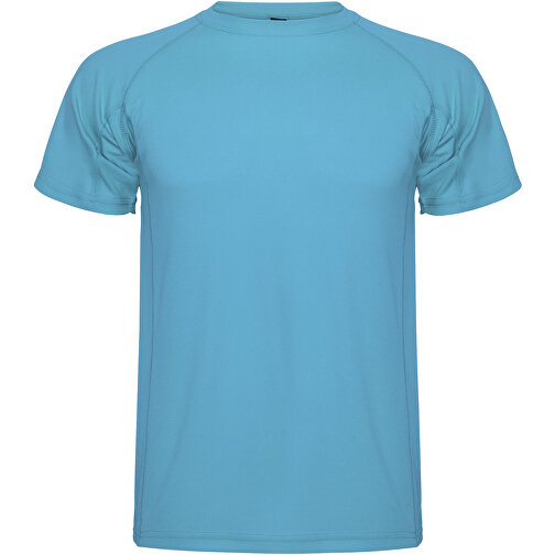 Montecarlo Sport T-Shirt Für Herren , türkis, Piqué Strick 100% Polyester, 150 g/m2, M, , Bild 1