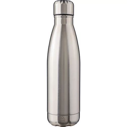 Gourde simple paroi en acier inoxydable recyclé de 650 ml Cliff, Image 4