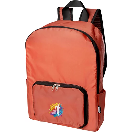 Sac à dos RPET pliable EcoFold 15 L, Image 2