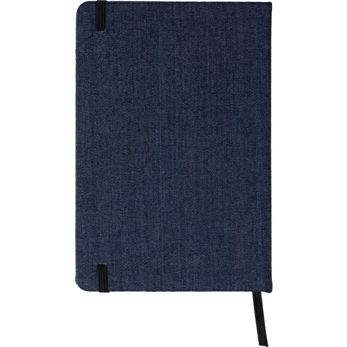 Carnet A5 en denim Alfred, Image 3