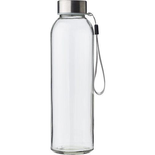 Glasflasche (500ml) Mit Einem Neoprenhülle Nika , orange, Glas, Neopren, Edelstahl 201, , Bild 3